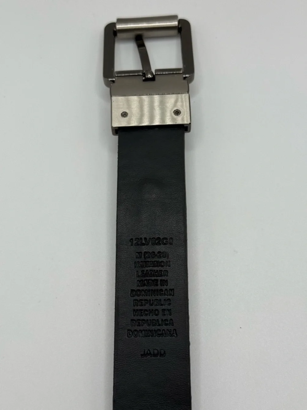 Levi's Reversible Leather Belt Black/Brown Sz 26-28 Med VGUC